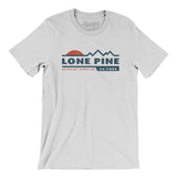 Lone Pine Mountain Sunset Men/Unisex T-Shirt-Ash-Allegiant Goods Co. Vintage Sports Apparel
