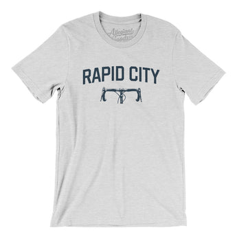 Rapid City Cycling Men/Unisex T-Shirt-Ash-Allegiant Goods Co. Vintage Sports Apparel