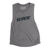 St. Pete Connect Women's Flowey Scoopneck Muscle Tank-Allegiant Goods Co. Vintage Sports Apparel