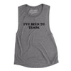 I've Been To Tampa Women's Flowey Scoopneck Muscle Tank-Asphalt Slub-Allegiant Goods Co. Vintage Sports Apparel