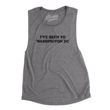 I've Been To Washington Dc Women's Flowey Scoopneck Muscle Tank-Allegiant Goods Co. Vintage Sports Apparel