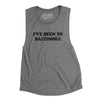 I've Been To Baltimore Women's Flowey Scoopneck Muscle Tank-Asphalt Slub-Allegiant Goods Co. Vintage Sports Apparel