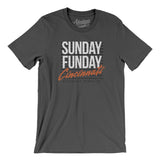 Sunday Funday Cincinnati Men/Unisex T-Shirt-Allegiant Goods Co. Vintage Sports Apparel