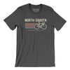 North Dakota Cycling Men/Unisex T-Shirt-Asphalt-Allegiant Goods Co. Vintage Sports Apparel