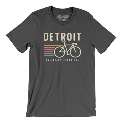 Detroit Cycling Men/Unisex T-Shirt-Asphalt-Allegiant Goods Co. Vintage Sports Apparel