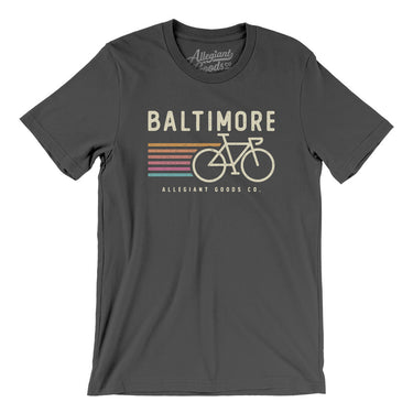 Baltimore Cycling Men/Unisex T-Shirt-Allegiant Goods Co. Vintage Sports Apparel