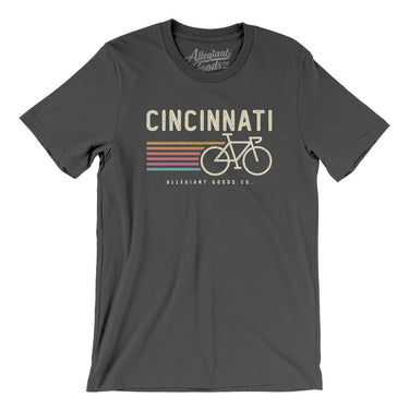 Cincinnati Cycling Men/Unisex T-Shirt-Allegiant Goods Co. Vintage Sports Apparel