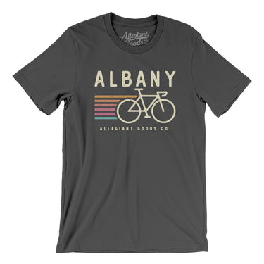 Albany Cycling Men/Unisex T-Shirt-Allegiant Goods Co. Vintage Sports Apparel