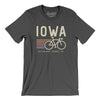 Iowa Cycling Men/Unisex T-Shirt-Asphalt-Allegiant Goods Co. Vintage Sports Apparel