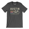 Austin Cycling Men/Unisex T-Shirt-Asphalt-Allegiant Goods Co. Vintage Sports Apparel