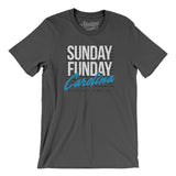Sunday Funday Carolina Men/Unisex T-Shirt-Allegiant Goods Co. Vintage Sports Apparel