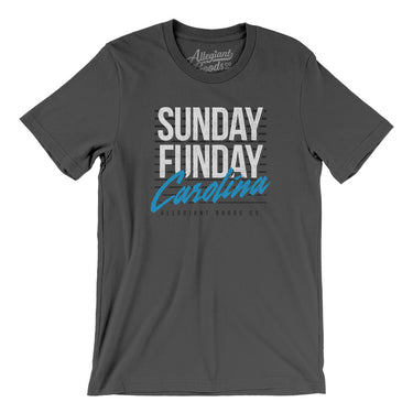 Sunday Funday Carolina Men/Unisex T-Shirt-Allegiant Goods Co. Vintage Sports Apparel
