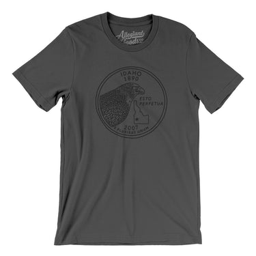Idaho State Quarter Men/Unisex T-Shirt-Allegiant Goods Co. Vintage Sports Apparel