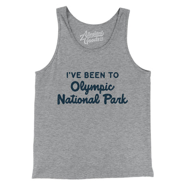 I've Been To Olympic National Park Men/Unisex Tank Top-Allegiant Goods Co. Vintage Sports Apparel