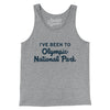 I've Been To Olympic National Park Men/Unisex Tank Top-Athletic Heather-Allegiant Goods Co. Vintage Sports Apparel