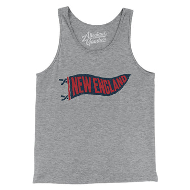 New England Pennant Men/Unisex Tank Top-Allegiant Goods Co. Vintage Sports Apparel