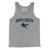 North Dakota Pickleball Men/Unisex Tank Top-Athletic Heather-Allegiant Goods Co. Vintage Sports Apparel