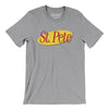 St. Pete Seinfeld Men/Unisex T-Shirt-Athletic Heather-Allegiant Goods Co. Vintage Sports Apparel
