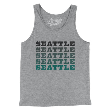 Seattle Repeat Men/Unisex Tank Top-Allegiant Goods Co. Vintage Sports Apparel