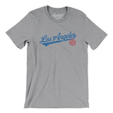 Los Angeles Vintage Script Men/Unisex T-Shirt-Allegiant Goods Co. Vintage Sports Apparel
