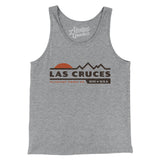 Las Cruces Mountain Sunset Men/Unisex Tank Top-Athletic Heather-Allegiant Goods Co. Vintage Sports Apparel
