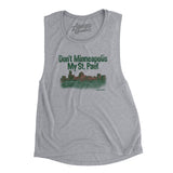 Don't Minneapolis My St. Paul Women's Flowey Scoopneck Muscle Tank-Allegiant Goods Co. Vintage Sports Apparel