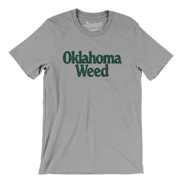 Oklahoma Weed Men/Unisex T-Shirt-Allegiant Goods Co. Vintage Sports Apparel