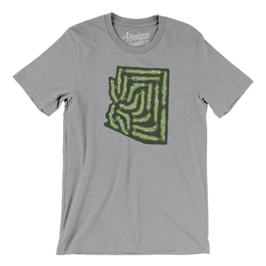 Arizona Golf Course Men/Unisex T-Shirt-Athletic Heather-Allegiant Goods Co. Vintage Sports Apparel