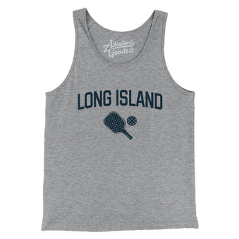 Long Island Pickleball Men/Unisex Tank Top-Athletic Heather-Allegiant Goods Co. Vintage Sports Apparel