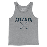 Atlanta Golf Men/Unisex Tank Top-Athletic Heather-Allegiant Goods Co. Vintage Sports Apparel