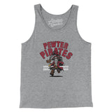 Pewter Pirates Men/Unisex Tank Top-Allegiant Goods Co. Vintage Sports Apparel