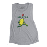 Alaska Golf Women's Flowey Scoopneck Muscle Tank-Allegiant Goods Co. Vintage Sports Apparel