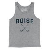 Boise Golf Men/Unisex Tank Top-Athletic Heather-Allegiant Goods Co. Vintage Sports Apparel