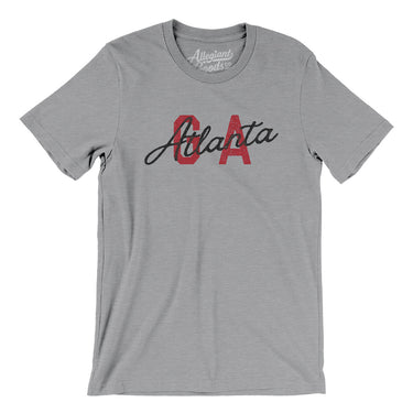 Atlanta Ga Overprinted Men/Unisex T-Shirt-Allegiant Goods Co. Vintage Sports Apparel