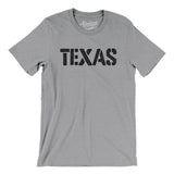 Texas Military Stencil Men/Unisex T-Shirt-Allegiant Goods Co. Vintage Sports Apparel