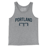 Portland Cycling in Athletic Heather Color