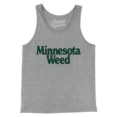 Minnesota Weed Men/Unisex Tank Top-Allegiant Goods Co. Vintage Sports Apparel