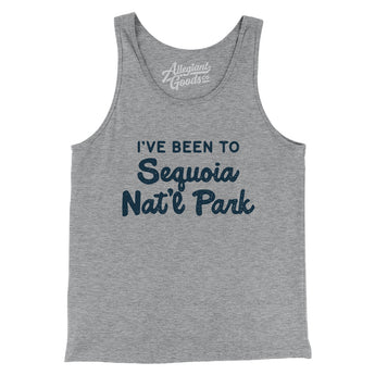 I've Been To Sequoia National Park Men/Unisex Tank Top-Allegiant Goods Co. Vintage Sports Apparel