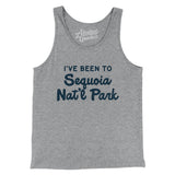 I've Been To Sequoia National Park Men/Unisex Tank Top-Athletic Heather-Allegiant Goods Co. Vintage Sports Apparel