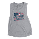 10 Cent Beer Night Women's Flowey Scoopneck Muscle Tank-Allegiant Goods Co. Vintage Sports Apparel