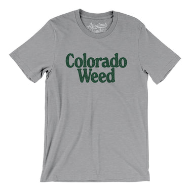 Colorado Weed Men/Unisex T-Shirt-Allegiant Goods Co. Vintage Sports Apparel