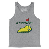 Kentucky Golf Men/Unisex Tank Top-Athletic Heather-Allegiant Goods Co. Vintage Sports Apparel