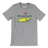 Tennessee Golf Men/Unisex T-Shirt-Athletic Heather-Allegiant Goods Co. Vintage Sports Apparel