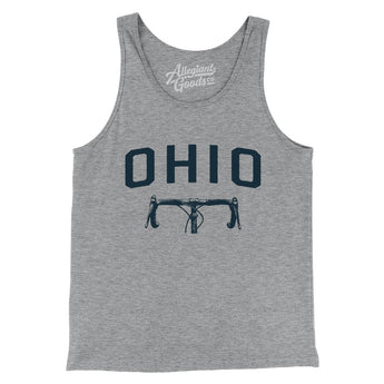 Ohio Cycling Men/Unisex Tank Top-Athletic Heather-Allegiant Goods Co. Vintage Sports Apparel