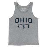 Ohio Cycling Men/Unisex Tank Top-Athletic Heather-Allegiant Goods Co. Vintage Sports Apparel