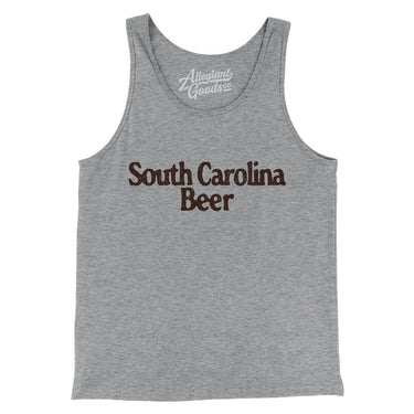 South Carolina Beer Men/Unisex Tank Top-Allegiant Goods Co. Vintage Sports Apparel
