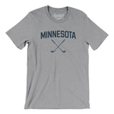 Minnesota Golf Men/Unisex T-Shirt-Athletic Heather-Allegiant Goods Co. Vintage Sports Apparel
