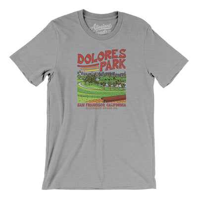 Dolores Park Men/Unisex T-Shirt-Athletic Heather-Allegiant Goods Co. Vintage Sports Apparel
