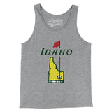Idaho Golf Men/Unisex Tank Top-Allegiant Goods Co. Vintage Sports Apparel