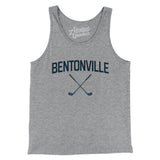 Bentonville Golf Men/Unisex Tank Top-Athletic Heather-Allegiant Goods Co. Vintage Sports Apparel